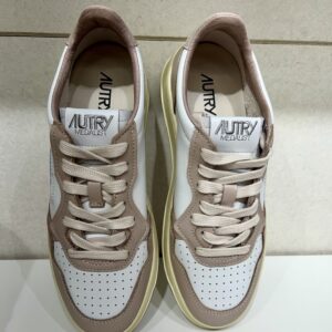 Autry Sneaker Schuhe weiß/taupe WB25