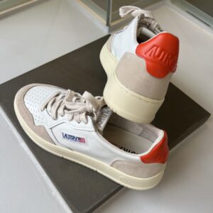 Autry Sneaker Schuhe weiß/orange