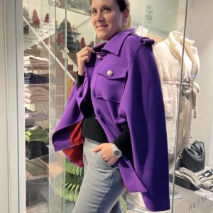 Anna`s Dress Affair Cape purple