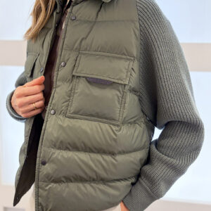 Cucinelli Daunenjacke Nahansicht
