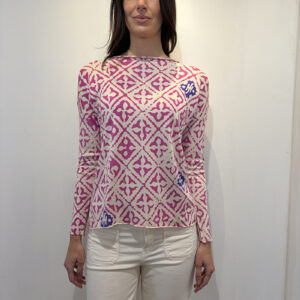 Friendly Hunting Shirt Devi magnolie purple Nahansicht 2