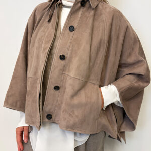 Brunello Cucinelli Wildledercape