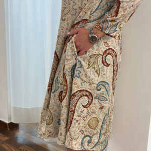 Kimmich Kleid Paisley seitlich