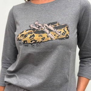 Margittes Shirt mit Leoballarina