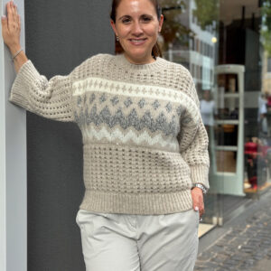Peserico Pullover Norwegermuster