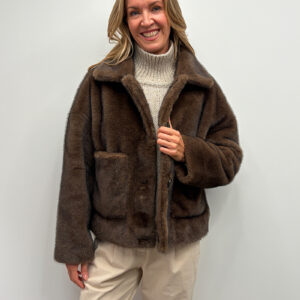 Studio AR Faje Wendejacke Fake Fur Nerz