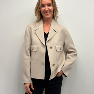 S Max Mara einreihige kurze Jacke Sorriso